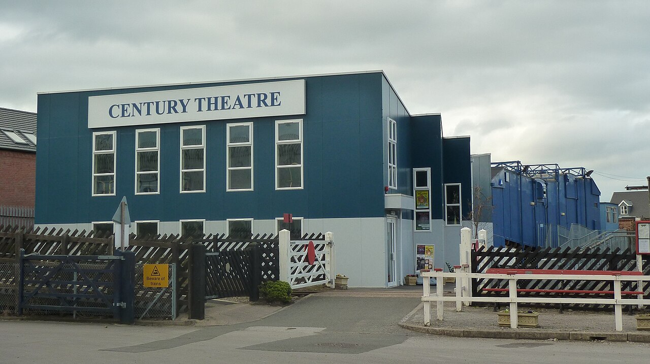 The real Century Theatre entrance at Snibston